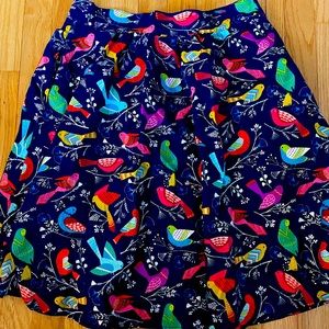 Colorful Birds Skirt